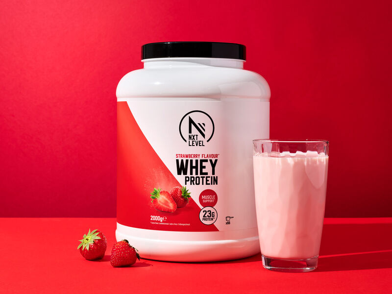 Whey Protein Strawberry - 2kg image number 3